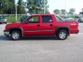 2005 Victory Red Chevrolet Avalanche LS 4x4  photo #13