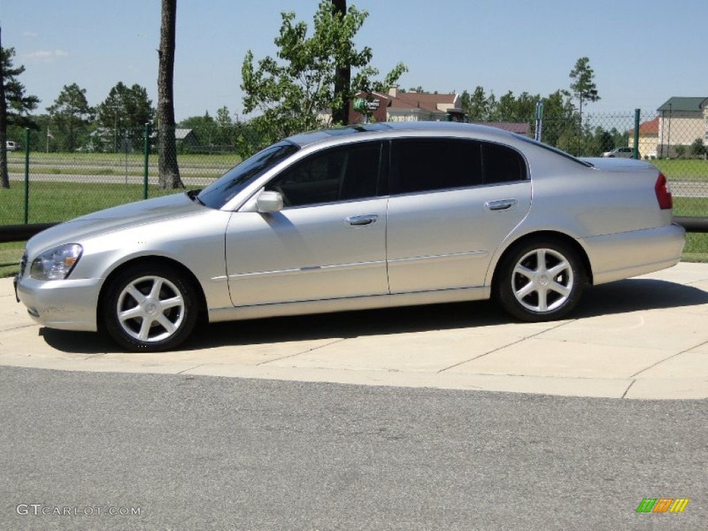 Desert Platinum 2003 Infiniti Q 45 Luxury Sedan Exterior Photo #54186844