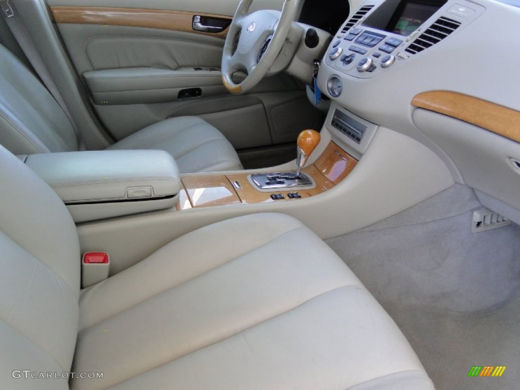 2003 Q 45 Luxury Sedan - Desert Platinum / Willow photo #22