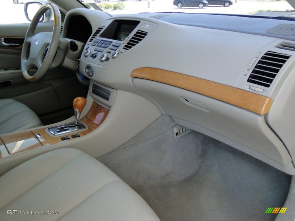 2003 Infiniti Q 45 Luxury Sedan Willow Dashboard Photo #54186988