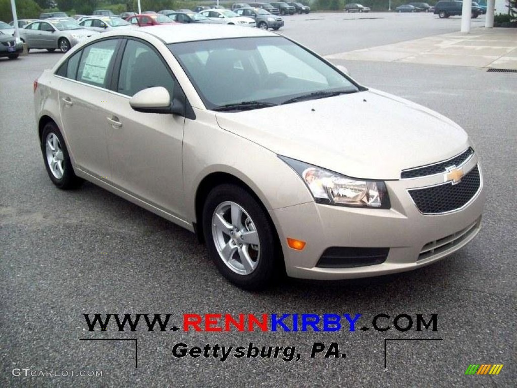 2012 Cruze LT - Gold Mist Metallic / Jet Black photo #1