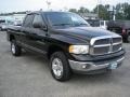 2002 Black Dodge Ram 1500 SLT Quad Cab 4x4  photo #3