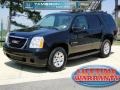 2007 Onyx Black GMC Yukon SLE  photo #1