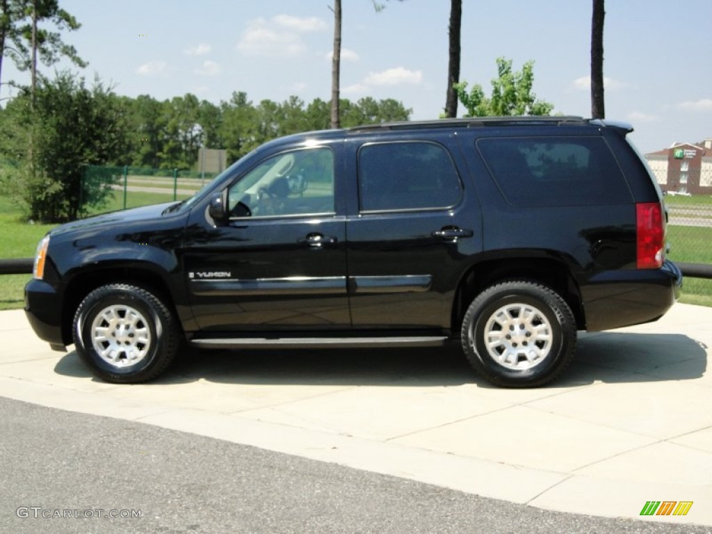 Onyx Black 2007 GMC Yukon SLE Exterior Photo #54187186