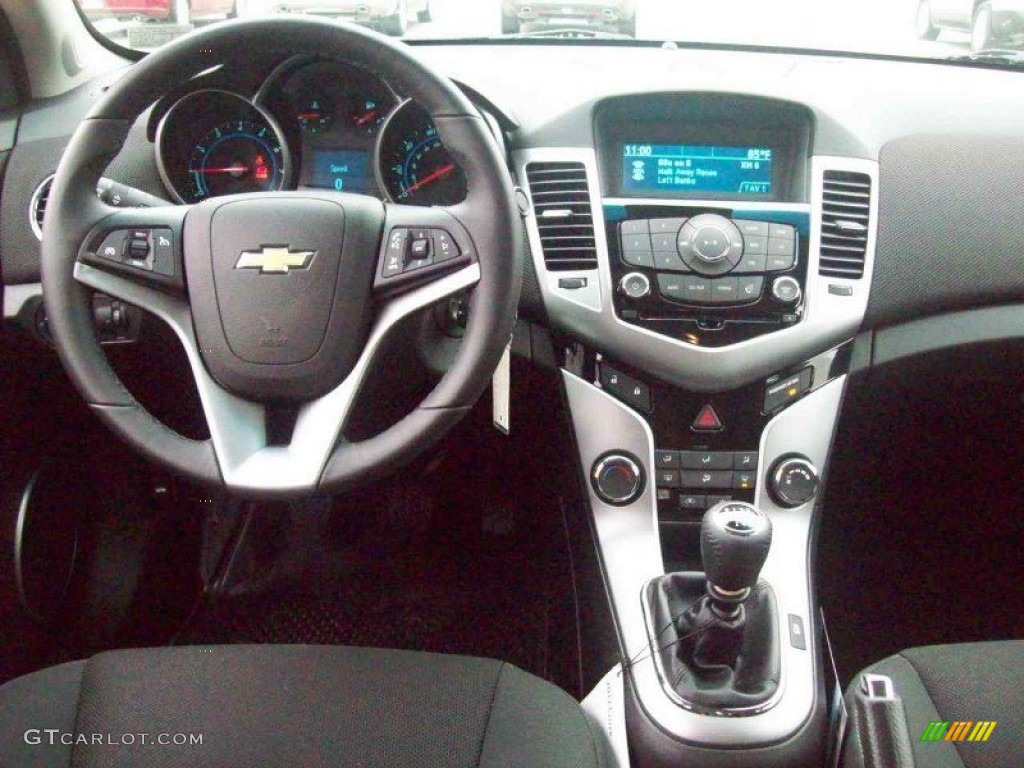 2012 Chevrolet Cruze Eco Jet Black Dashboard Photo #54187531