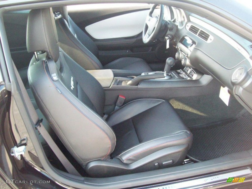 Jet Black Interior 2012 Chevrolet Camaro LT 45th Anniversary Edition Coupe Photo #54187735