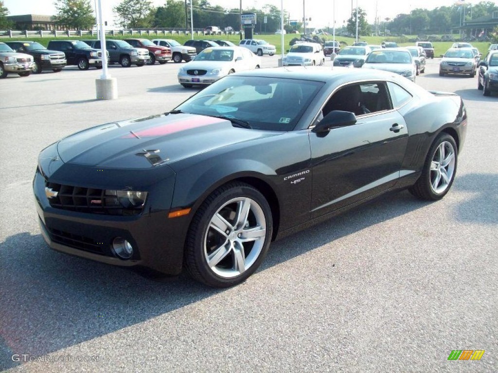 Carbon Flash Metallic 2012 Chevrolet Camaro LT 45th Anniversary Edition Coupe Exterior Photo #54187787