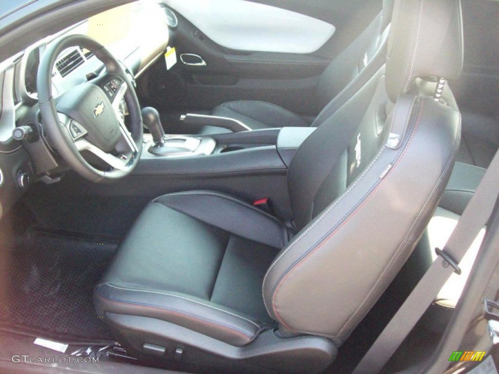 Jet Black Interior 2012 Chevrolet Camaro LT 45th Anniversary Edition Coupe Photo #54187864