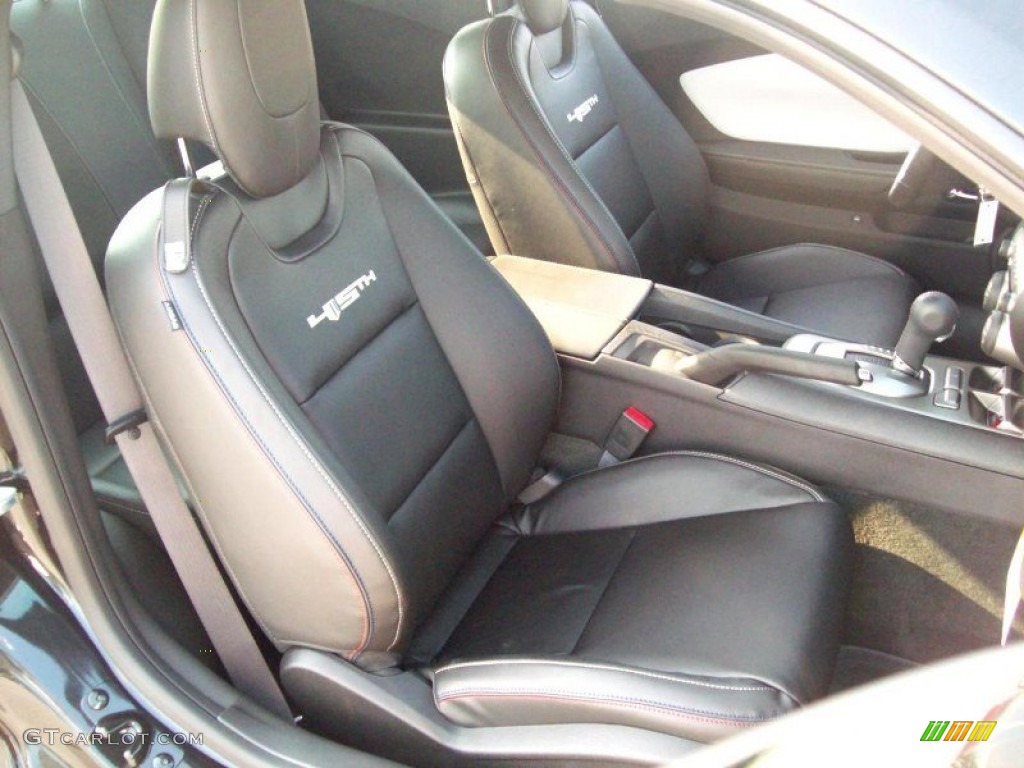 Jet Black Interior 2012 Chevrolet Camaro LT 45th Anniversary Edition Coupe Photo #54187891