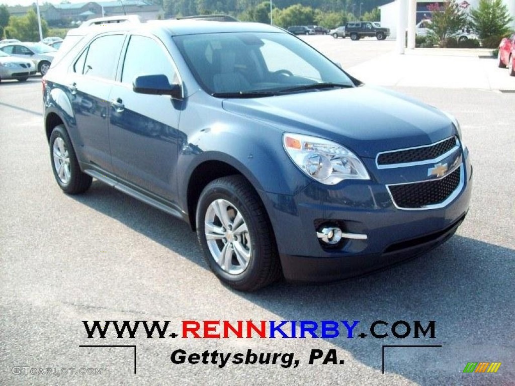 2012 Equinox LT - Twilight Blue Metallic / Light Titanium/Jet Black photo #1