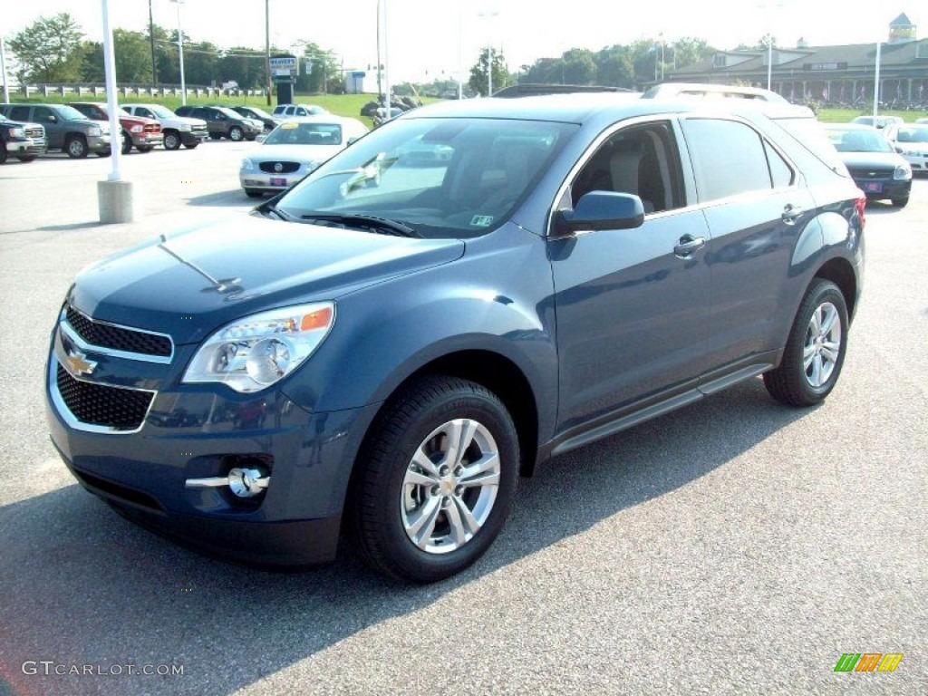 Twilight Blue Metallic 2012 Chevrolet Equinox LT Exterior Photo #54188020