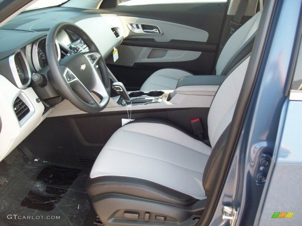 Light Titanium/Jet Black Interior 2012 Chevrolet Equinox LT Photo #54188159