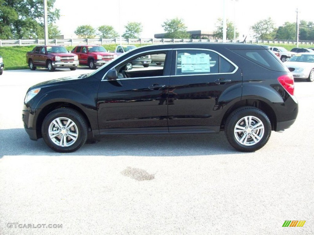 Black 2012 Chevrolet Equinox LS Exterior Photo #54188392