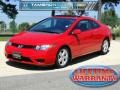 2006 Rallye Red Honda Civic EX Coupe  photo #1