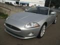 2008 Liquid Silver Metallic Jaguar XK XK8 Convertible  photo #3