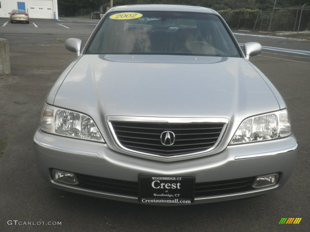 2002 RL 3.5 Sedan - Satin Silver / Ebony photo #2