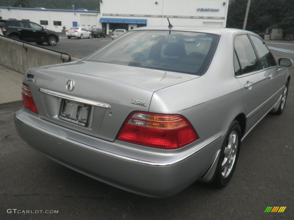 2002 RL 3.5 Sedan - Satin Silver / Ebony photo #4