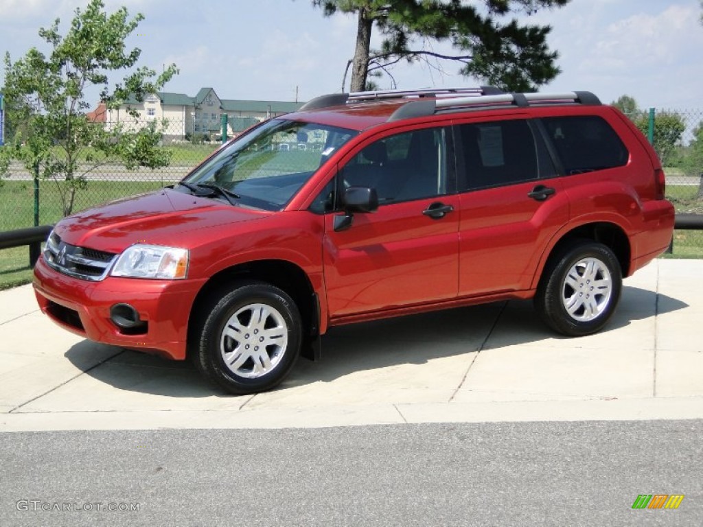Rave Red 2008 Mitsubishi Endeavor LS Exterior Photo #54190267