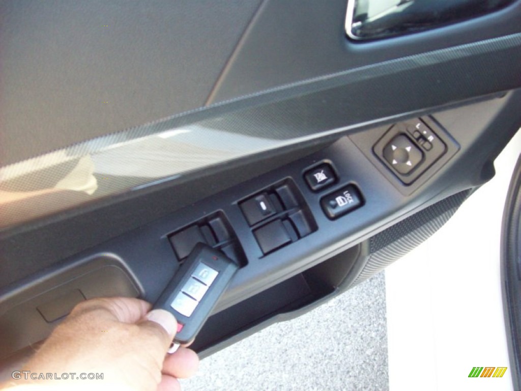 2011 Mitsubishi Lancer RALLIART AWD Controls Photo #54191041