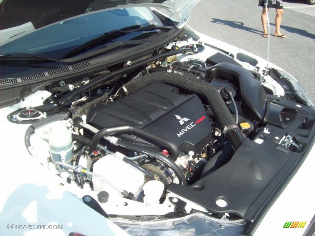 2011 Mitsubishi Lancer RALLIART AWD 2.0 Liter Turbocharged DOHC 16-Valve MIVEC 4 Cylinder Engine Photo #54191233