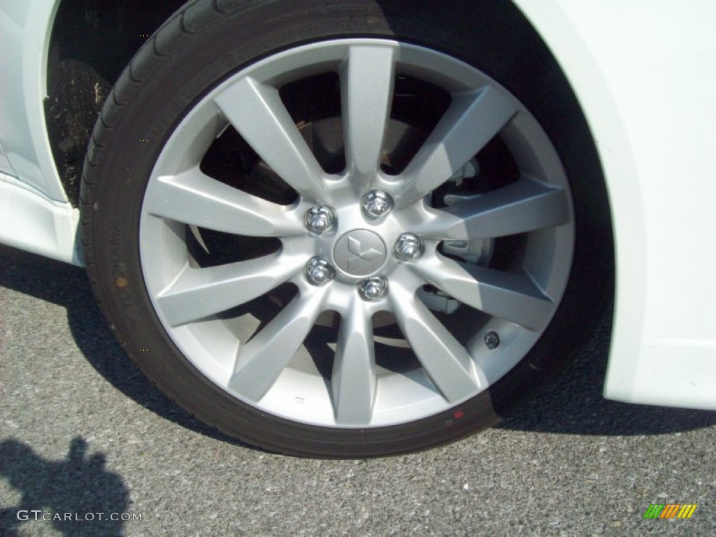 2011 Mitsubishi Lancer RALLIART AWD Wheel Photo #54191239