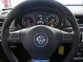 Titan Black 2012 Volkswagen Passat 2.5L SE Steering Wheel