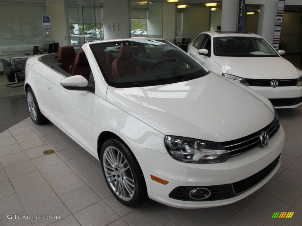 Candy White 2012 Volkswagen Eos Lux Exterior Photo #54192049