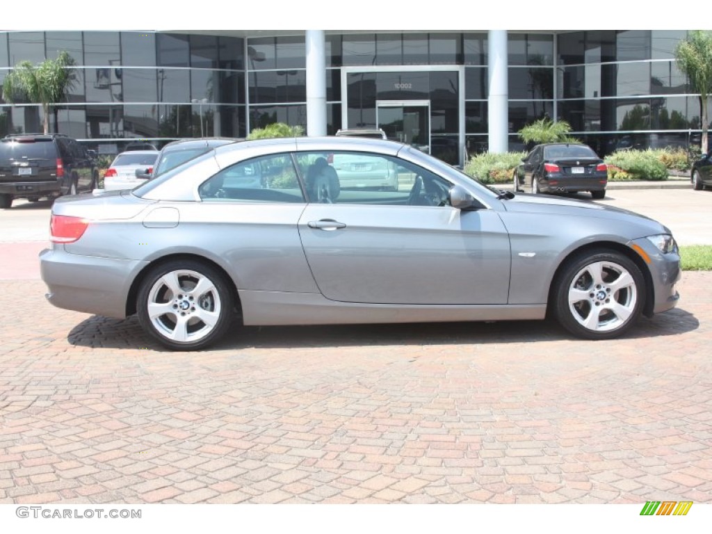 2010 3 Series 328i Convertible - Space Gray Metallic / Gray Dakota Leather photo #3