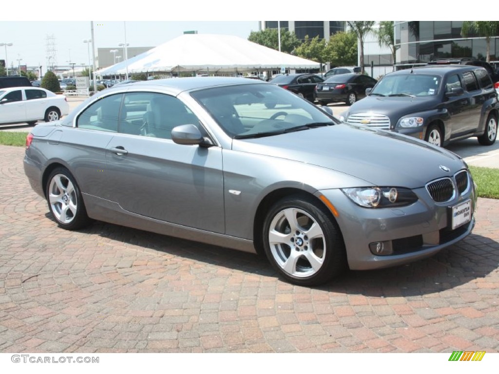 2010 3 Series 328i Convertible - Space Gray Metallic / Gray Dakota Leather photo #4