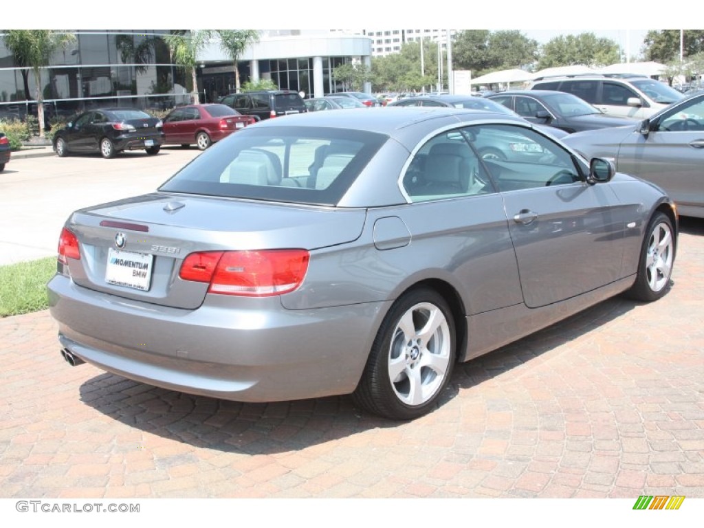 2010 3 Series 328i Convertible - Space Gray Metallic / Gray Dakota Leather photo #7