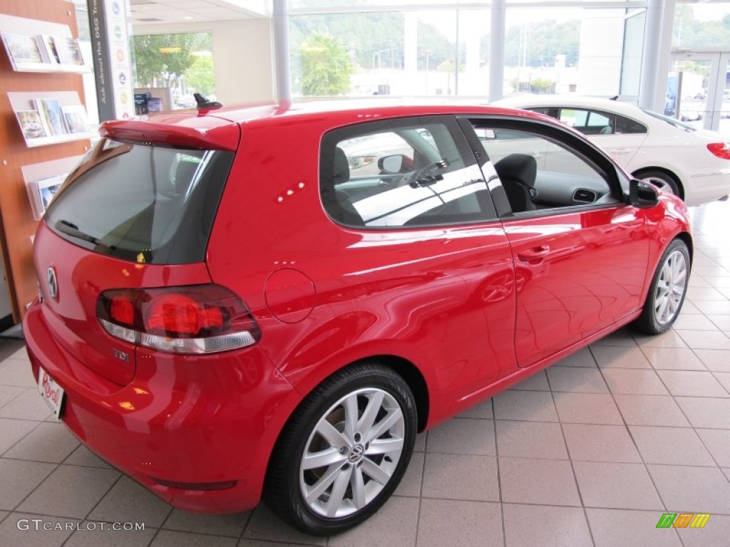 Tornado Red 2011 Volkswagen Golf 2 Door TDI Exterior Photo #54193057