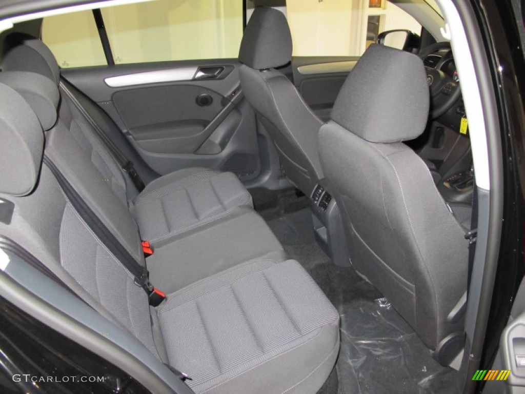 Titan Black Interior 2011 Volkswagen Golf 4 Door TDI Photo #54193174