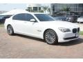 Mineral White Metallic 2009 BMW 7 Series 750Li Sedan Exterior