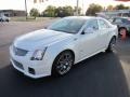 2009 White Diamond Tri-Coat Cadillac CTS -V Sedan  photo #3