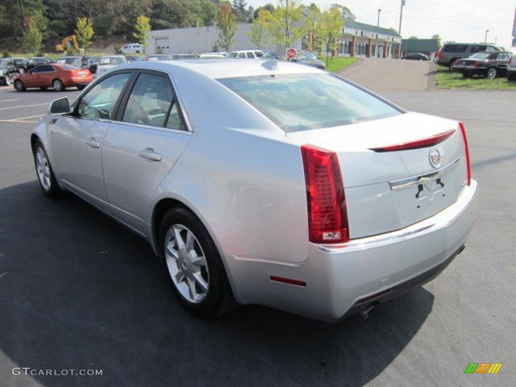 2009 CTS 4 AWD Sedan - Radiant Silver / Light Titanium/Ebony photo #5