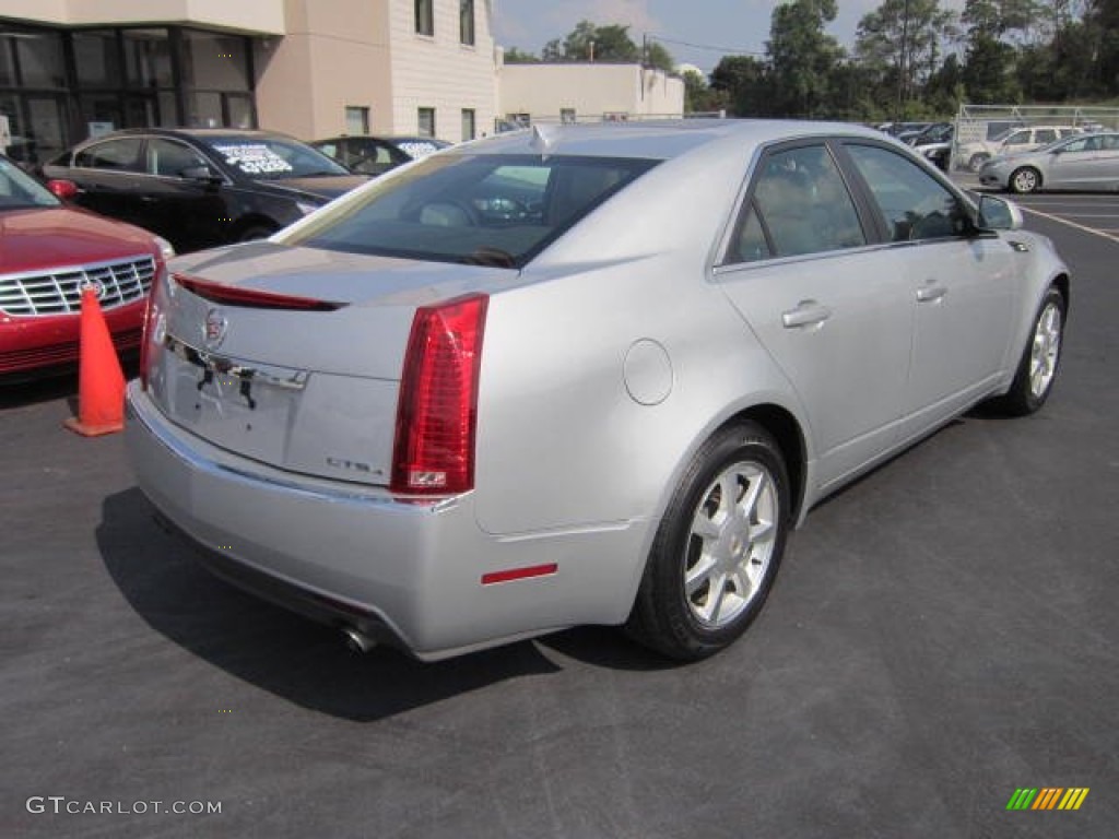 2009 CTS 4 AWD Sedan - Radiant Silver / Light Titanium/Ebony photo #7