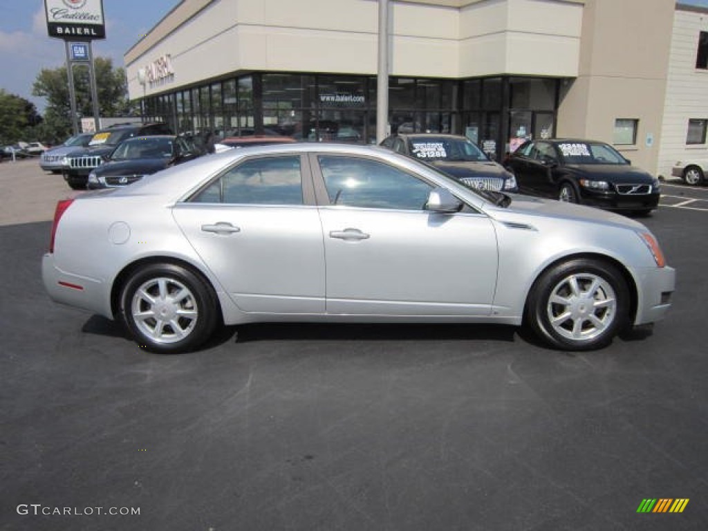 2009 CTS 4 AWD Sedan - Radiant Silver / Light Titanium/Ebony photo #8
