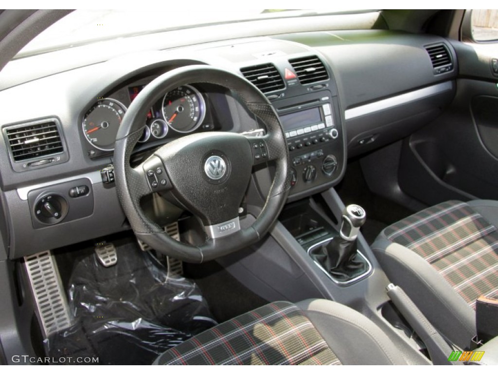 Interlagos Black Cloth Interior 2009 Volkswagen GTI 2 Door Photo #54194206