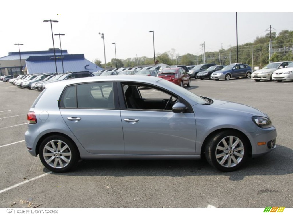 Shark Blue Metallic 2010 Volkswagen Golf 4 Door TDI Exterior Photo #54194482
