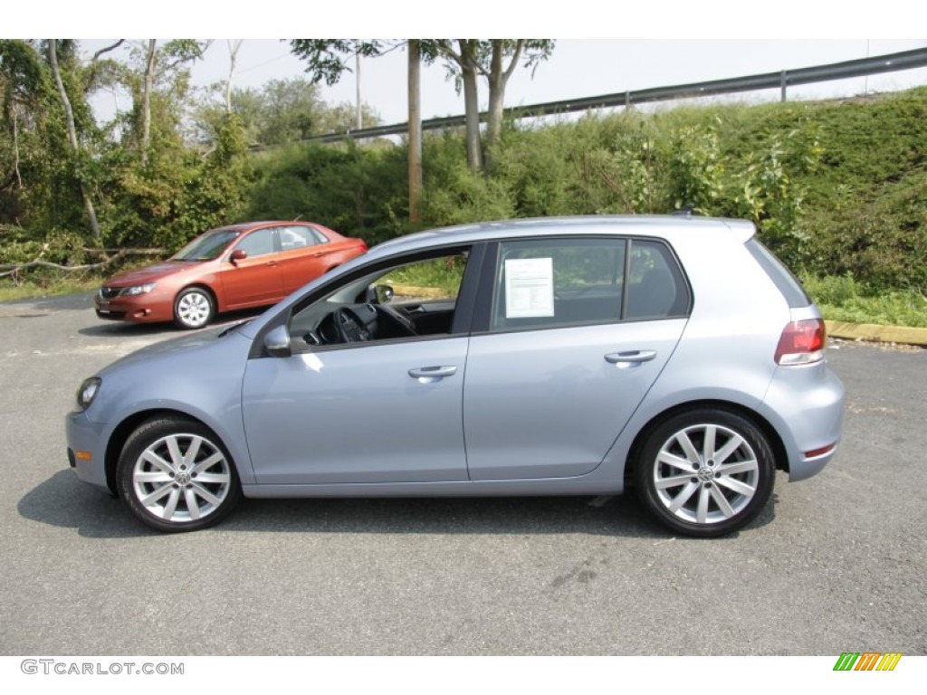 Shark Blue Metallic 2010 Volkswagen Golf 4 Door TDI Exterior Photo #54194524