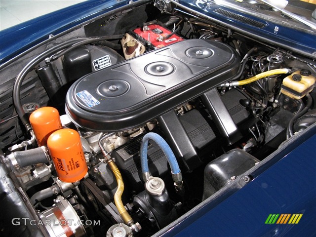 1969 365 GT 2+2  - Blue / Tan photo #17