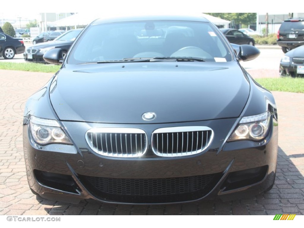 2010 M6 Coupe - Black Sapphire Metallic / Black photo #2