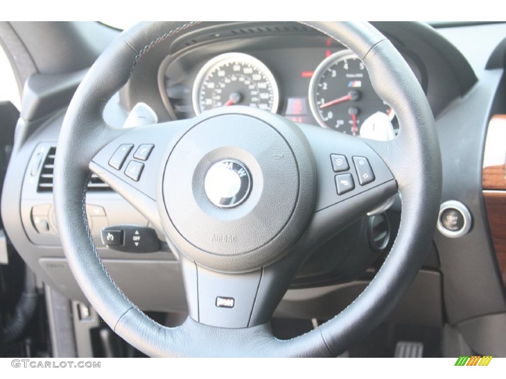 2010 M6 Coupe - Black Sapphire Metallic / Black photo #11