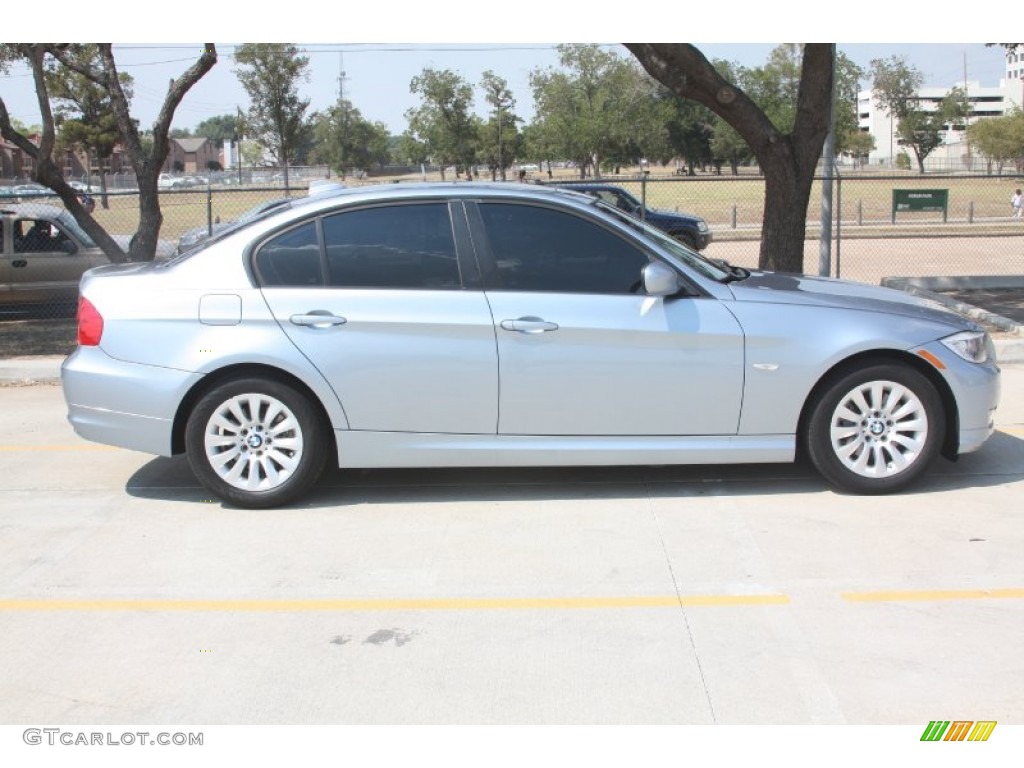 2009 3 Series 328i Sedan - Blue Water Metallic / Grey photo #9