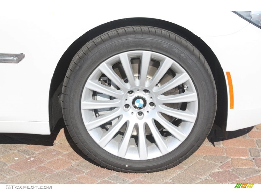 2012 7 Series 750i Sedan - Mineral White Metallic / Oyster/Black photo #29