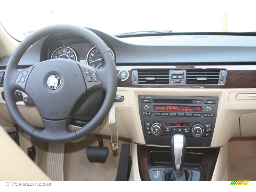 2011 3 Series 328i Sedan - Deep Sea Blue Metallic / Beige Dakota Leather photo #24