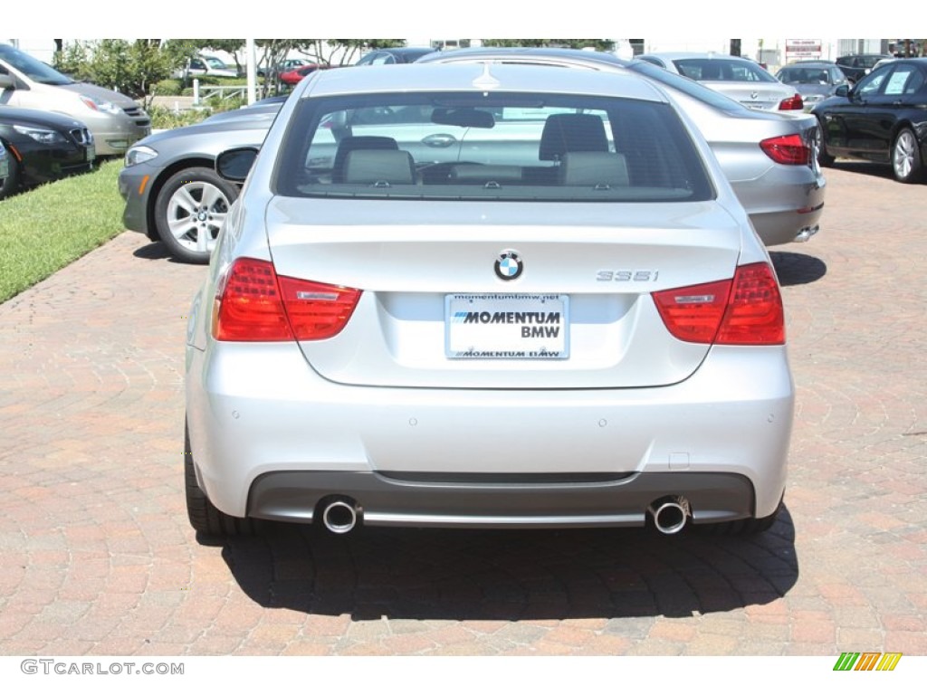 2011 3 Series 335i Sedan - Titanium Silver Metallic / Black Dakota Leather photo #11