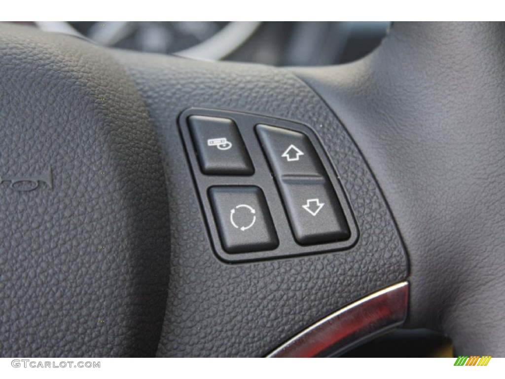 2011 3 Series 328i Coupe - Jet Black / Coral Red/Black Dakota Leather photo #18