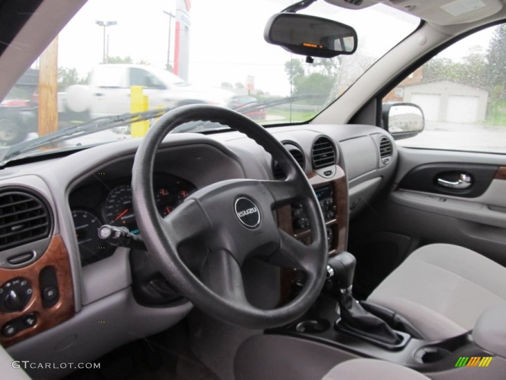 Dark Gray/Light Gray Interior 2007 Isuzu Ascender S 4x4 Photo #54202514