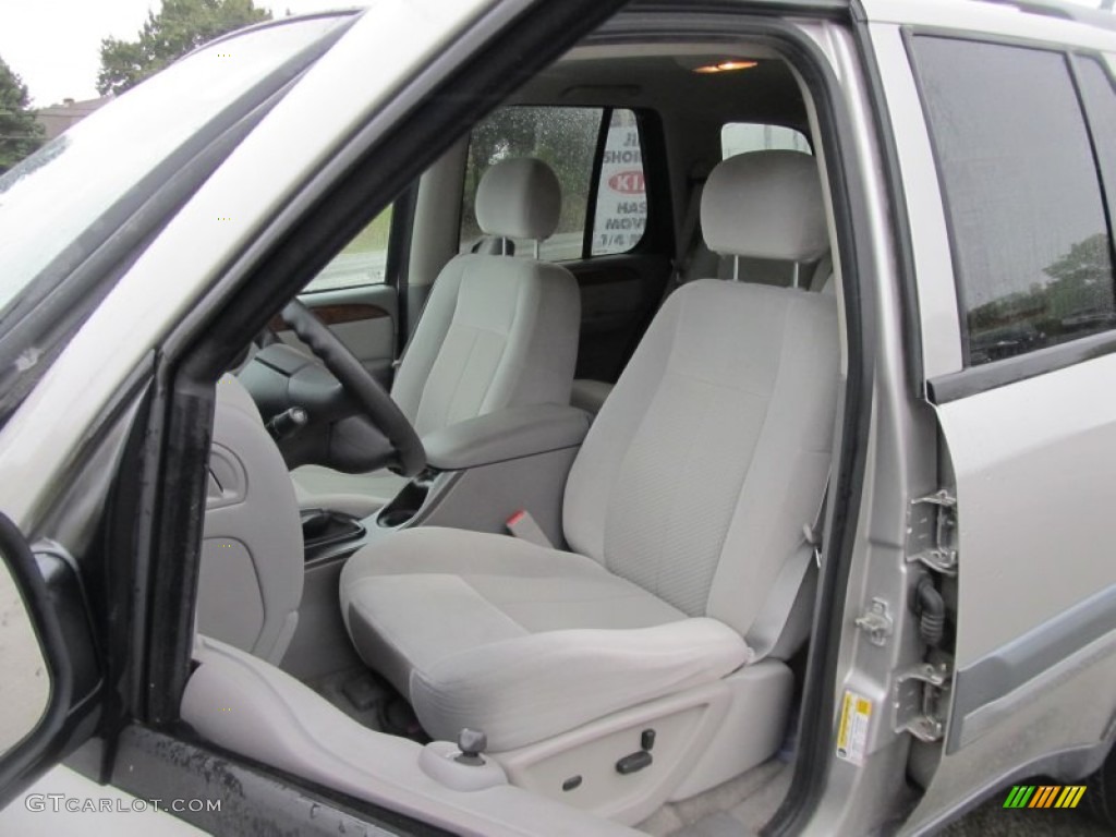 Dark Gray/Light Gray Interior 2007 Isuzu Ascender S 4x4 Photo #54202520